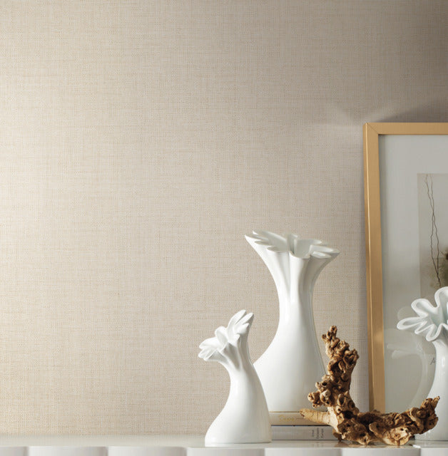 Purchase 5980 | Signature Textures Resource Library, Gesso Weave - York Wallpaper