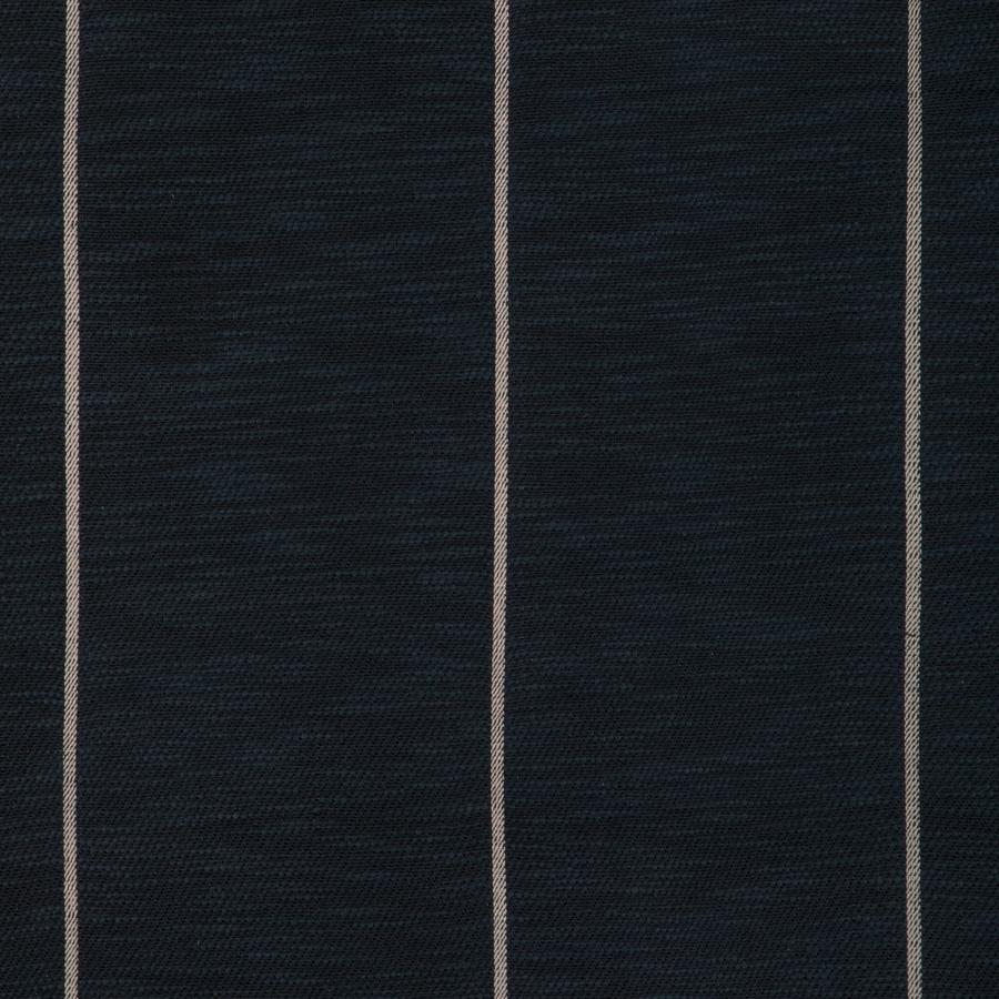 Purchase 6024108.8.0 Tent Stripe, Midnight - Donghia Fabric