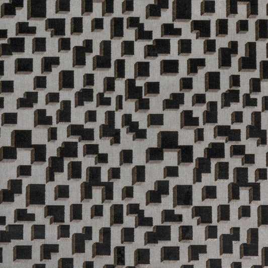 Purchase 6025106.8.0 Cubical, Black - Donghia Fabric