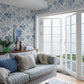 Purchase 6144 | Alicia, Blue And White - Borastapeter Wallpaper