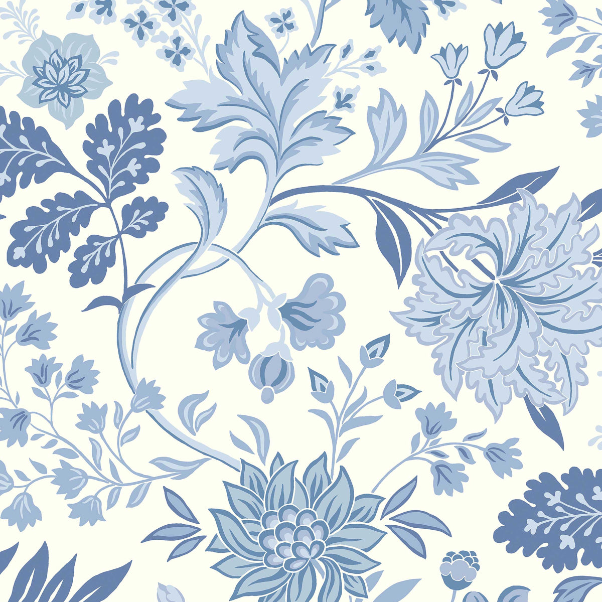 Purchase 6144 | Alicia, Blue And White - Borastapeter Wallpaper