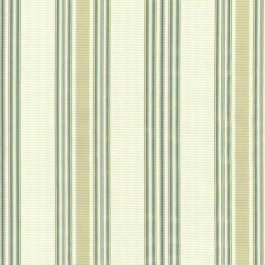 View 62180 Biella Silk Stripe Aqua by Schumacher Fabric