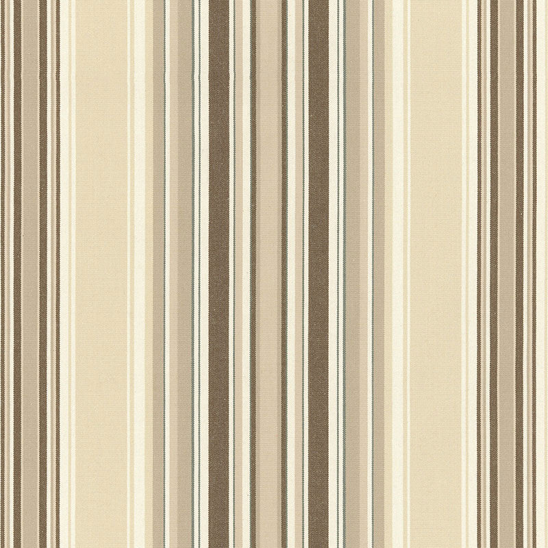 Find 62373 Ridge Stripe Sand by Schumacher Fabric