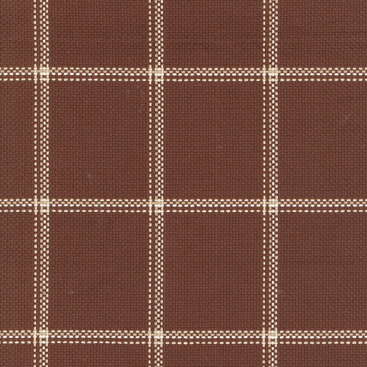 Save 62413 Woodland Plaid Bark by Schumacher Fabric