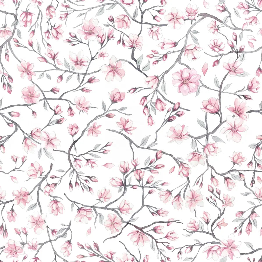 Sandberg Wallpaper Pattern 626-03 pattern name & color Sakura Sky Pink from the collection Sandberg Edition. 