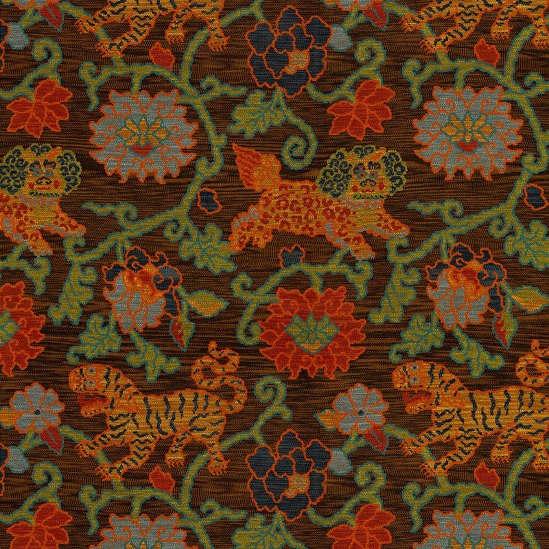 Purchase 62680 Khotan Weave Sable by Schumacher Fabric