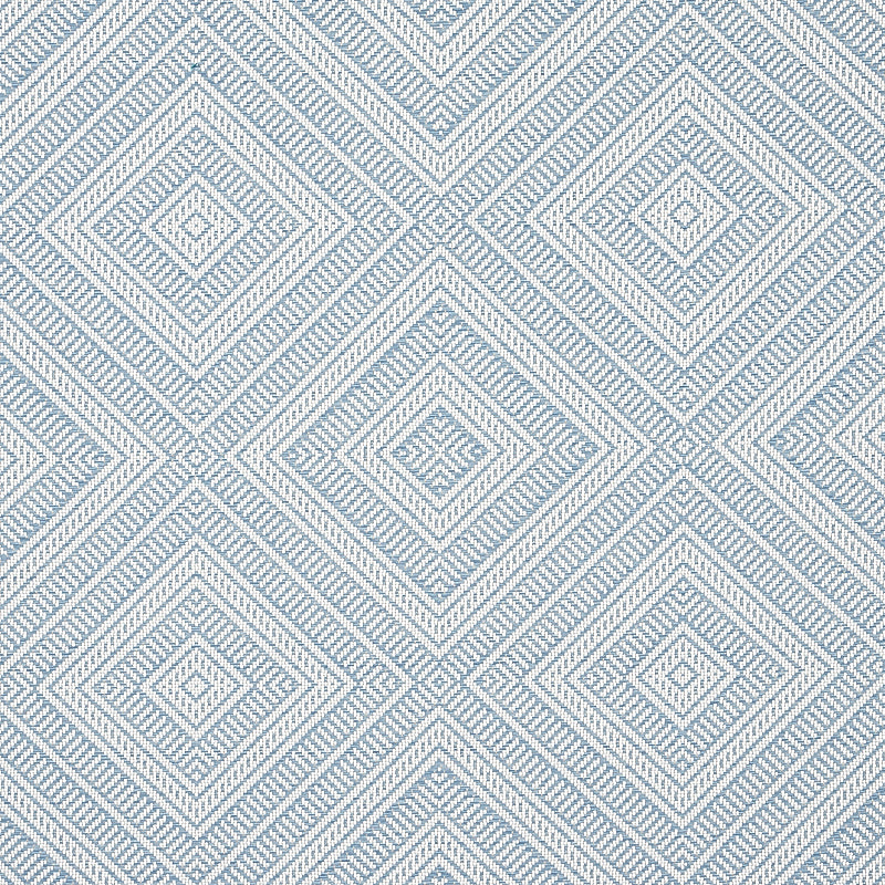 Save 62845 Tortola Indoor/Outdoor Sky by Schumacher Fabric