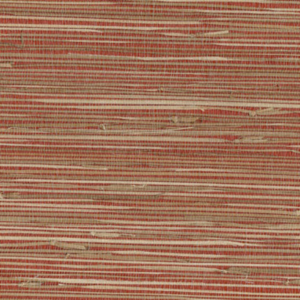 Purchase 63-65661 Shangri La, Yan Yan Red Grasscloth by Kenneth James Wallpaper
