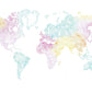 Looking for Sandberg Wallpaper Item 630-19 pattern name & color World Map Multi