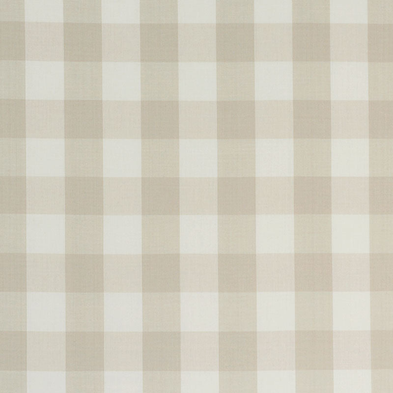 Shop 63049 Camden Cotton Check Natural by Schumacher Fabric
