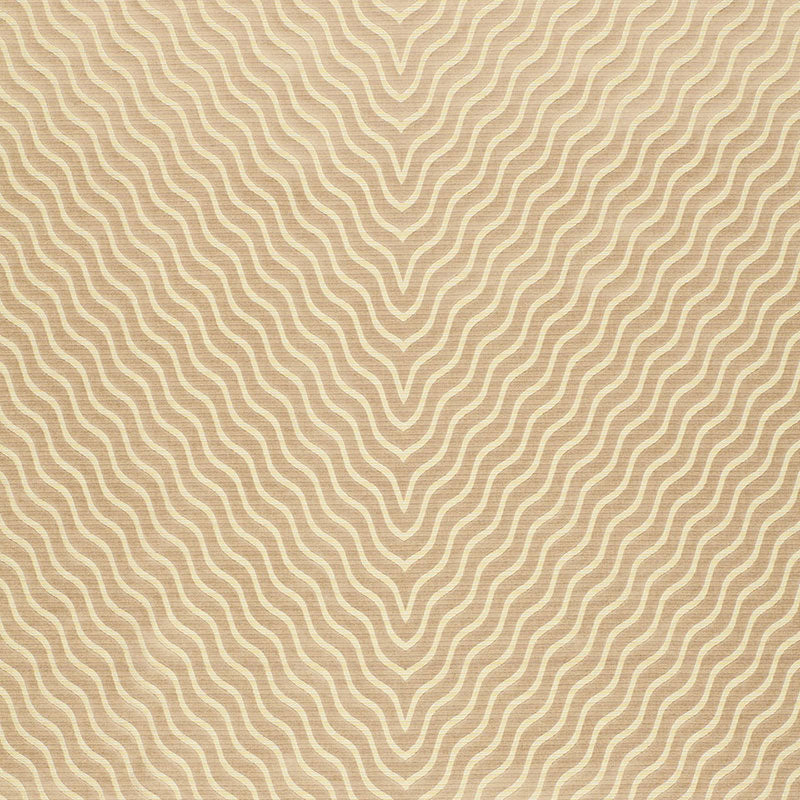 View 63571 Ripple Effect Champagne by Schumacher Fabric