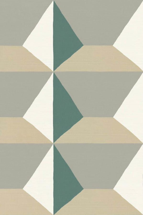 Sandberg Wallpaper pattern name & color Ilse Green from the collection Sandberg Edition. 