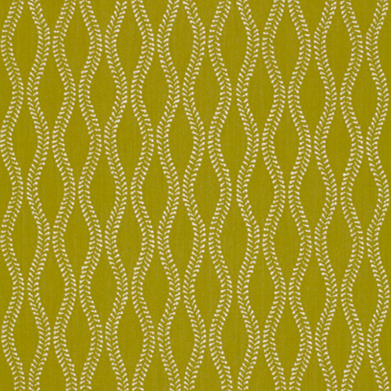 Shop 64401 Undulation Chartreuse by Schumacher Fabric