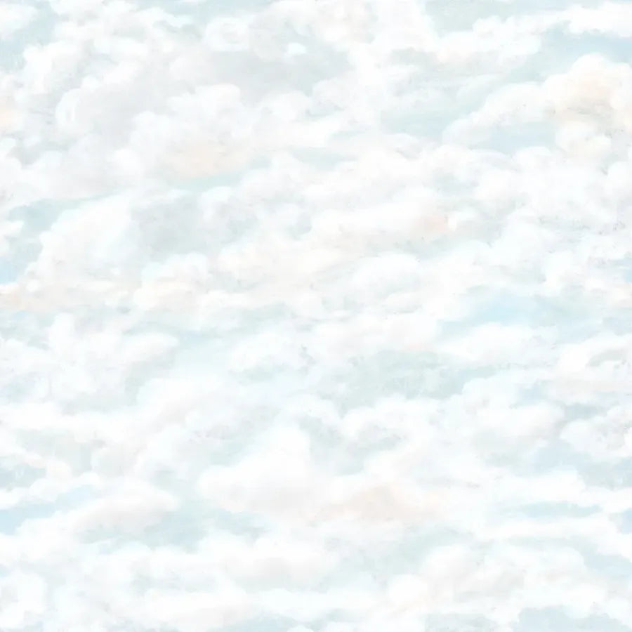 Sandberg Wallpaper SKU# 646-06 pattern name & color Himmel Light Blue from the collection Sandberg Edition. 