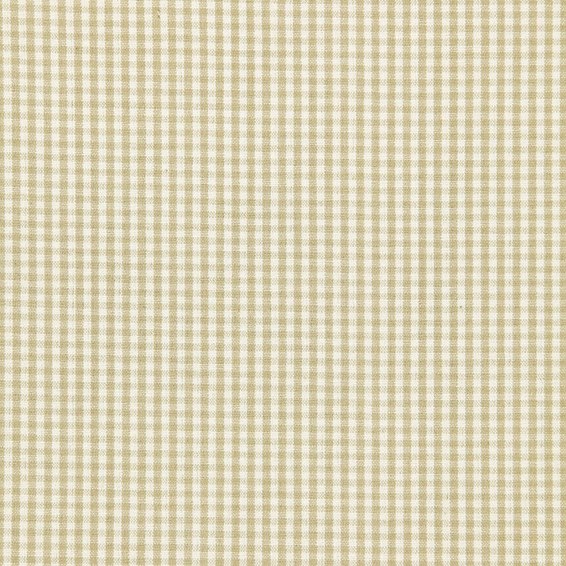 Shop 64620 Barnet Cotton Check Flax by Schumacher Fabric