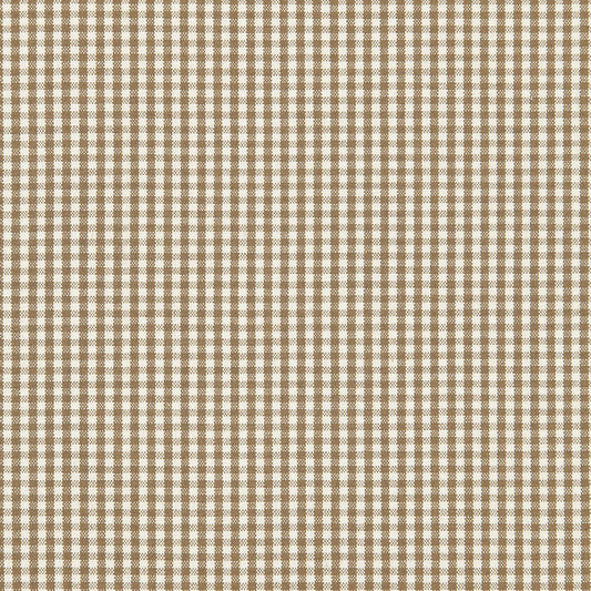 Order 64626 Barnet Cotton Check Mocha by Schumacher Fabric
