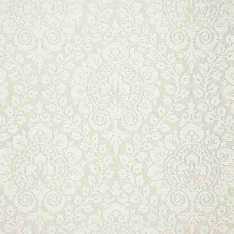 Find 64690 Amalfi Damask Natural by Schumacher Fabric