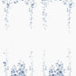 Sandberg Wallpaper Item 647-04 pattern name & color Marieberg Blue from the collection Sandberg Edition. 