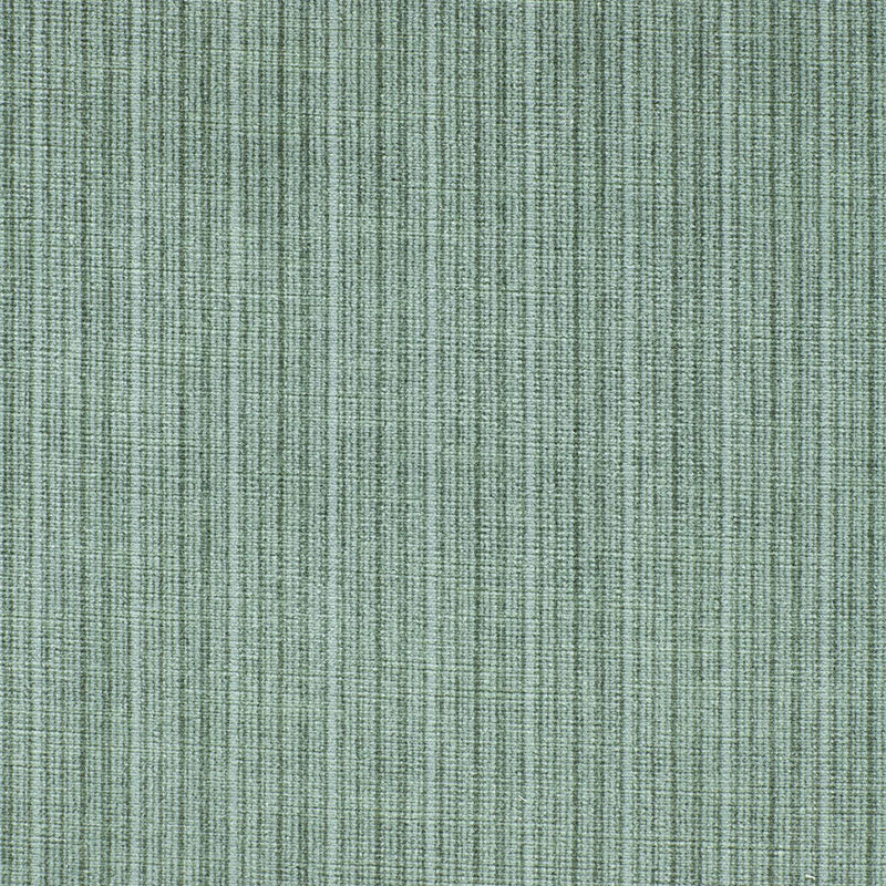 64718 schumacher antique strie velvet aqua fabric