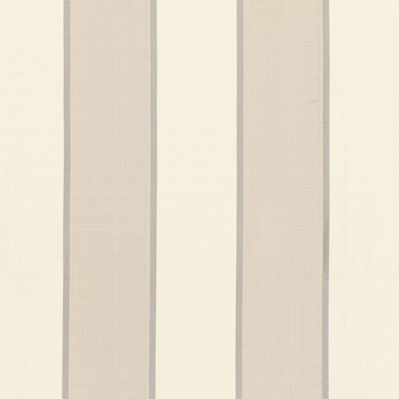 Select 64784 Montebello Stripe Platinum by Schumacher Fabric