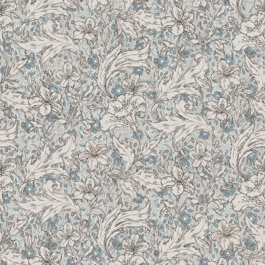 Sandberg Wallpaper pattern name & color Mattias, Wheat from the collection Sandberg Edition. 