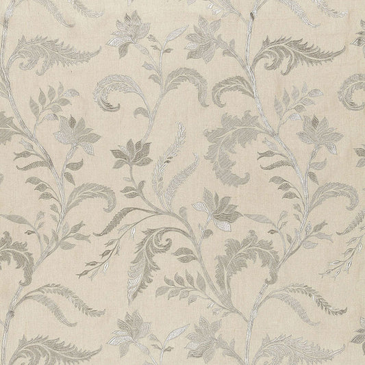 Shop 65130 Monceau Linen Embroidery Zinc by Schumacher Fabric