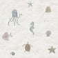 Sandberg Wallpaper pattern name & color Alice Confetti from the collection Familj II. 