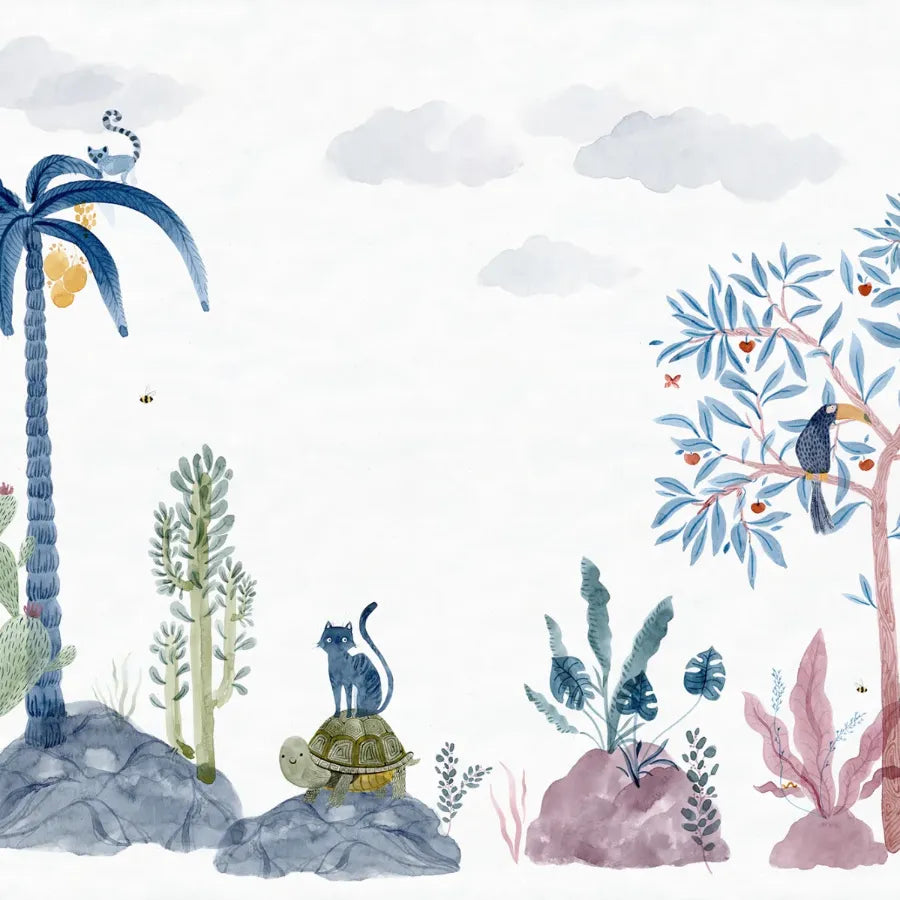 Sandberg Wallpaper Product 653-45 pattern name & color Wilton Confetti from the collection Familj II. 