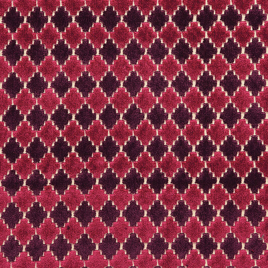 Buy 65640 Marrakesh Velvet Black Cherry by Schumacher Fabric