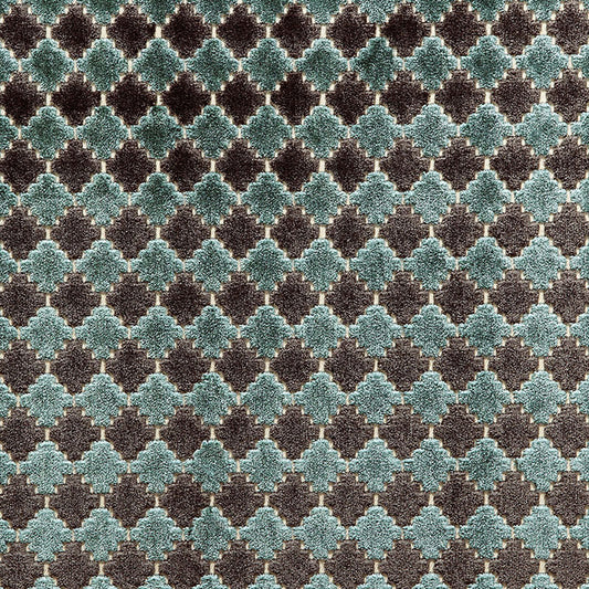 Save 65641 Marrakesh Velvet River by Schumacher Fabric