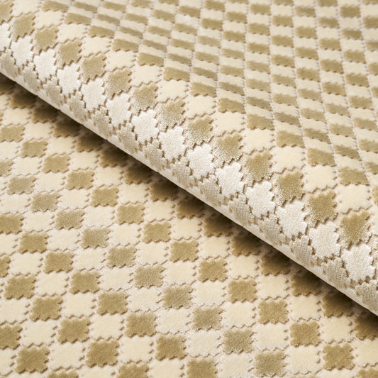 Purchase 65644 | Marrakesh Velvet, Champagne - Schumacher Fabric