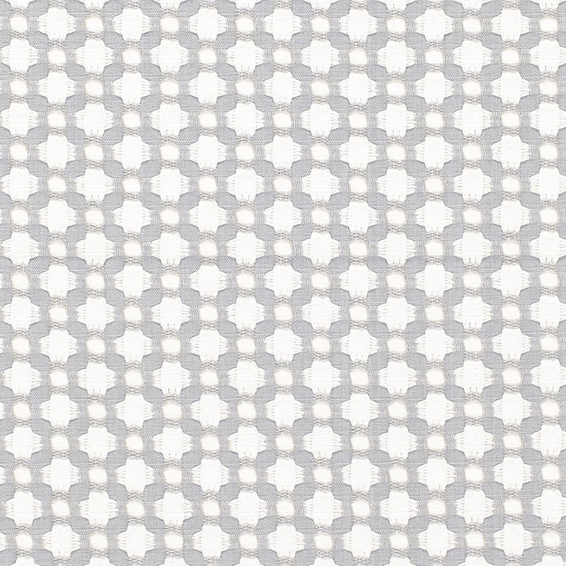 Buy 65684 Betwixt Zinc/Blanc by Schumacher Fabric