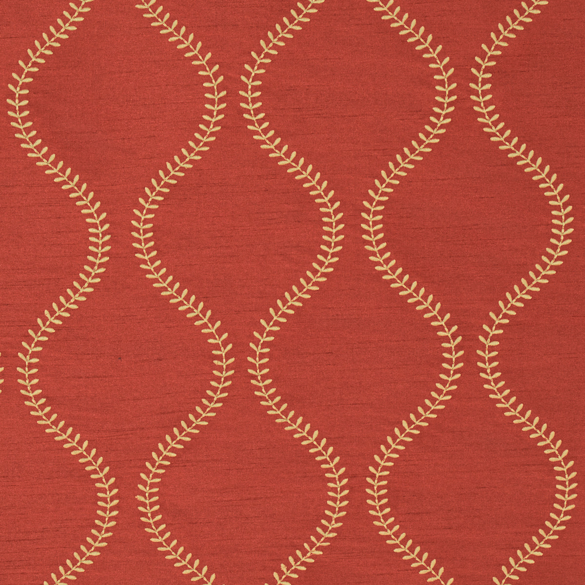 Acquire 65754 Agadir Embroidery Spice by Schumacher Fabric
