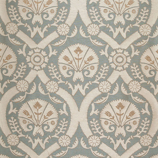 View 65770 Taza Damask Dusk by Schumacher Fabric