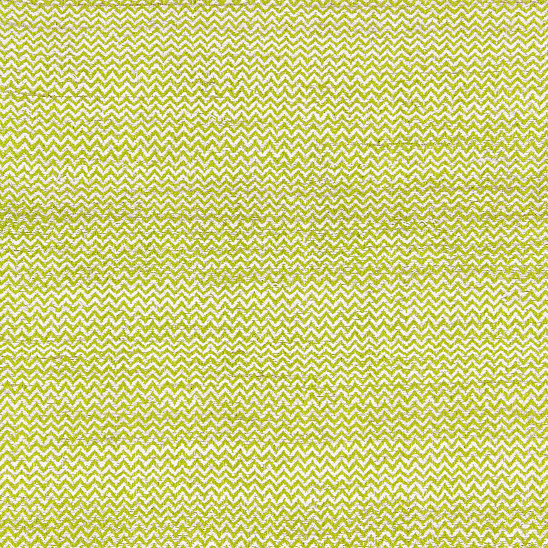 Looking 65835 Alhambra Weave Lime / Ivory by Schumacher Fabric