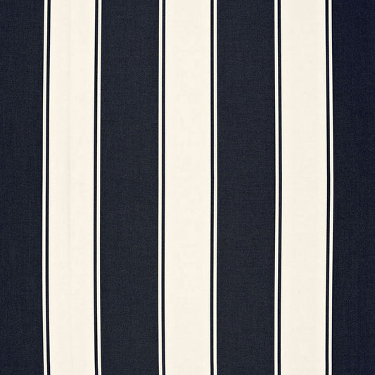Purchase 65892 Cannes Awning Stripe Denim by Schumacher Fabric