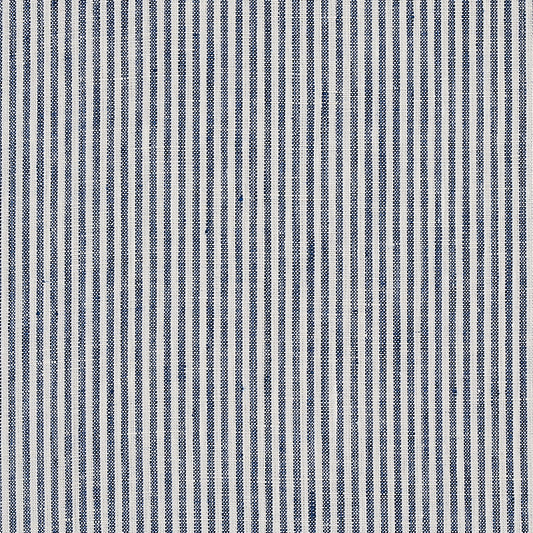 Purchase 65987 Wesley Ticking Stripe Indigo by Schumacher Fabric