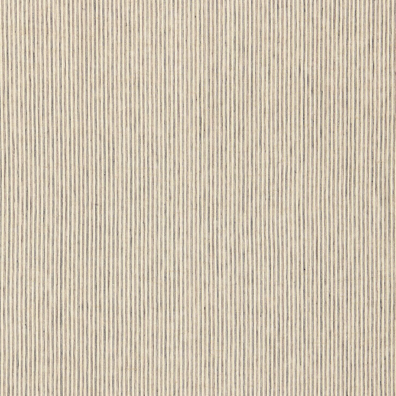 Purchase 65991 Mackay Linen Stripe, Ash by Schumacher Fabric