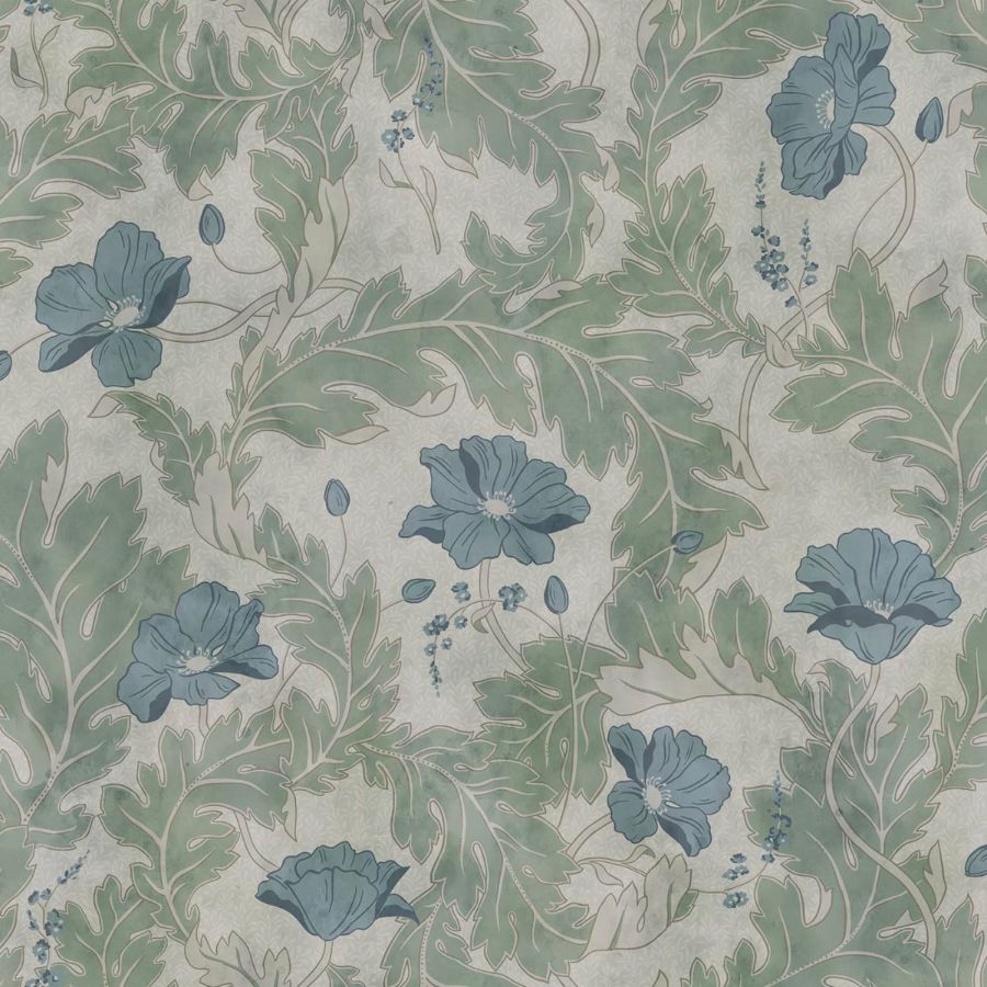 Looking for Sandberg Wallpaper Pattern 660-38 pattern name & color Poppy, Garden Green