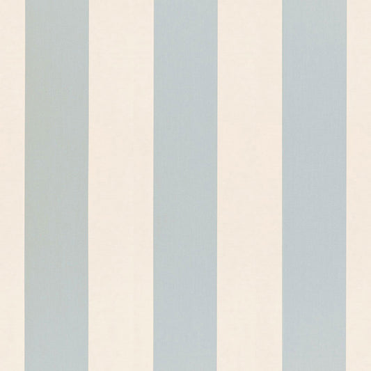 Save 66041 Beaufort Awning Stripe Ciel by Schumacher Fabric