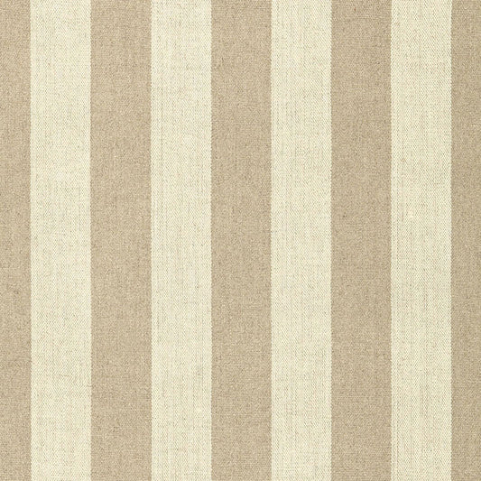 Shop 66072 Augustin Linen Stripe Linen / Sisal by Schumacher Fabric