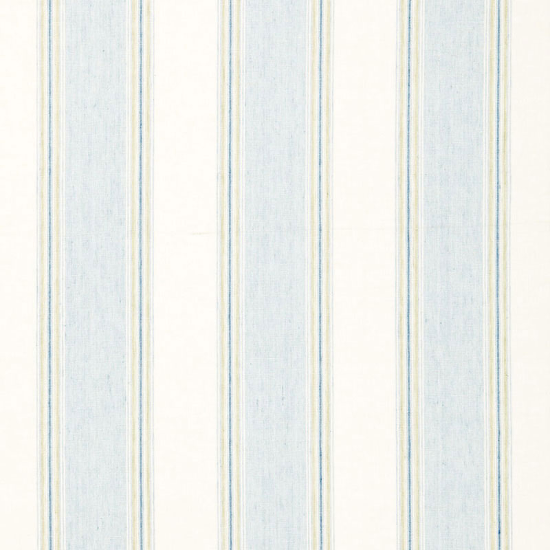 Order 66082 Savannah Linen Stripe Chambray by Schumacher Fabric