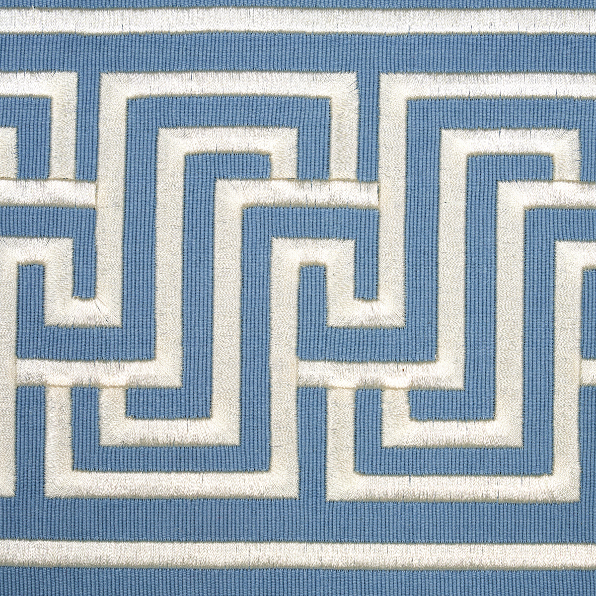 Purchase 66148 | Labyrinth Tape, Sky - Schumacher Trim