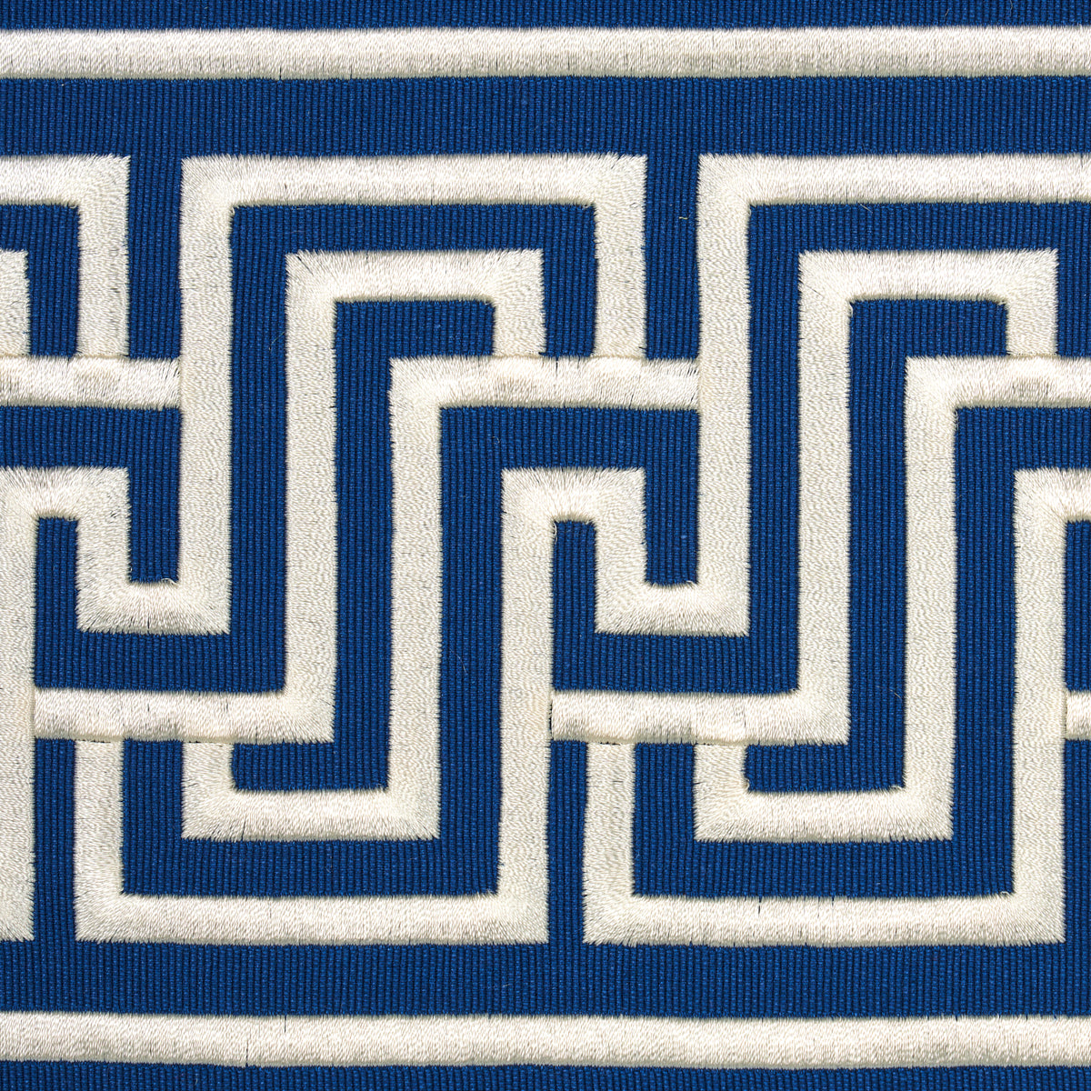 Purchase 66149 | Labyrinth Tape, Navy - Schumacher Trim