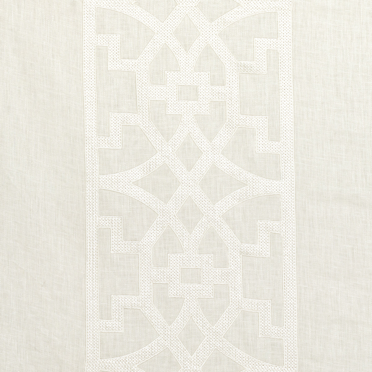 Save 66185 Don'T Fret Ivory by Schumacher Fabric