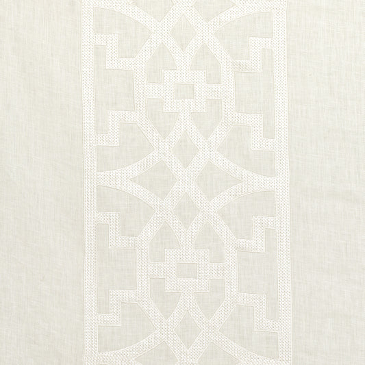 Save 66185 Don'T Fret Ivory by Schumacher Fabric