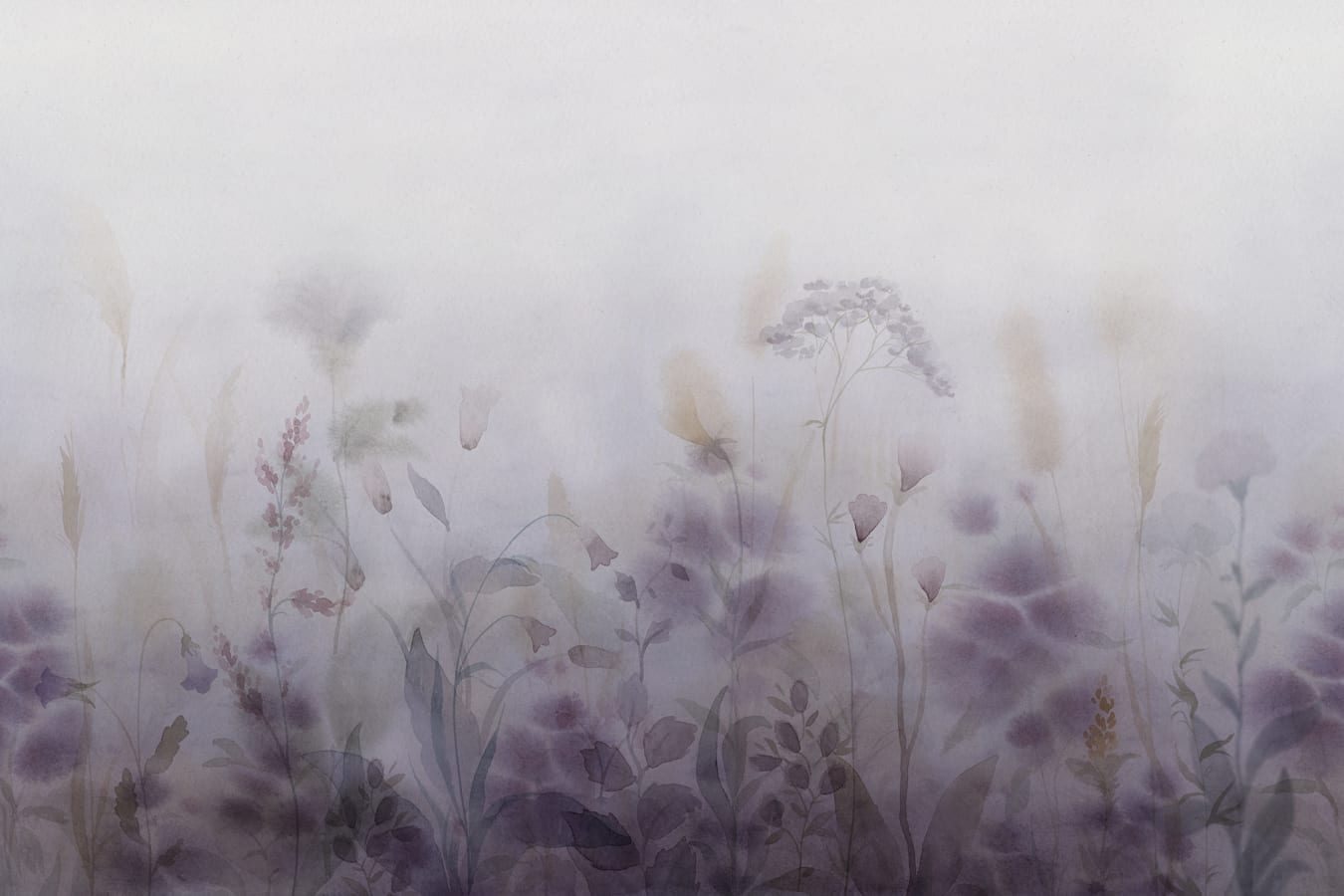 Sandberg Wallpaper pattern name & color Vilda Dawn from the collection Kolonin. 