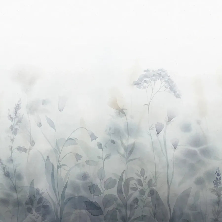 Sandberg Wallpaper SKU 662-26 pattern name & color Vilda Misty Blue from the collection Kolonin. 