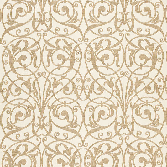 Acquire 66300 Charleston Wool Madras Taupe by Schumacher Fabric