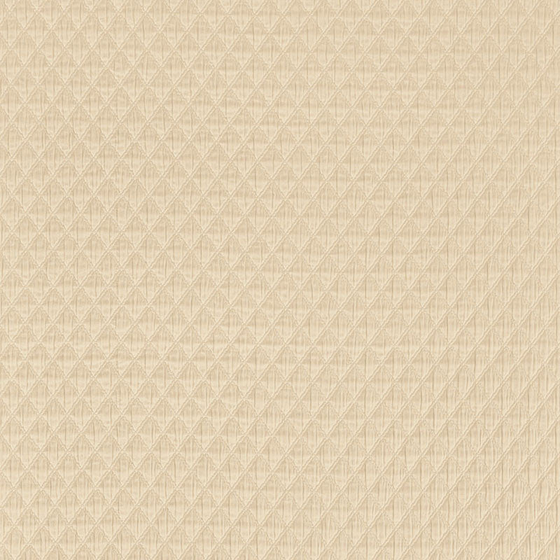 View 66581 Lucca Matelasse Putty by Schumacher Fabric